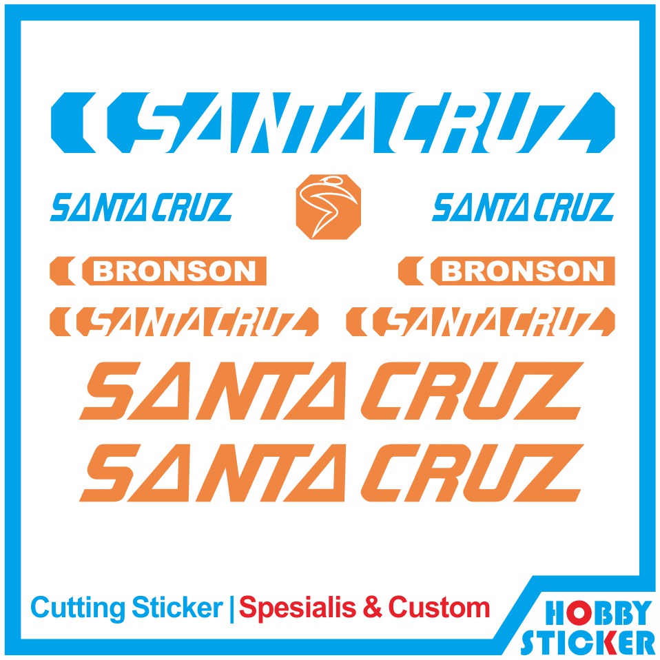 Stiker Sepeda Mtb Santa Cruz SEPEDAPUL