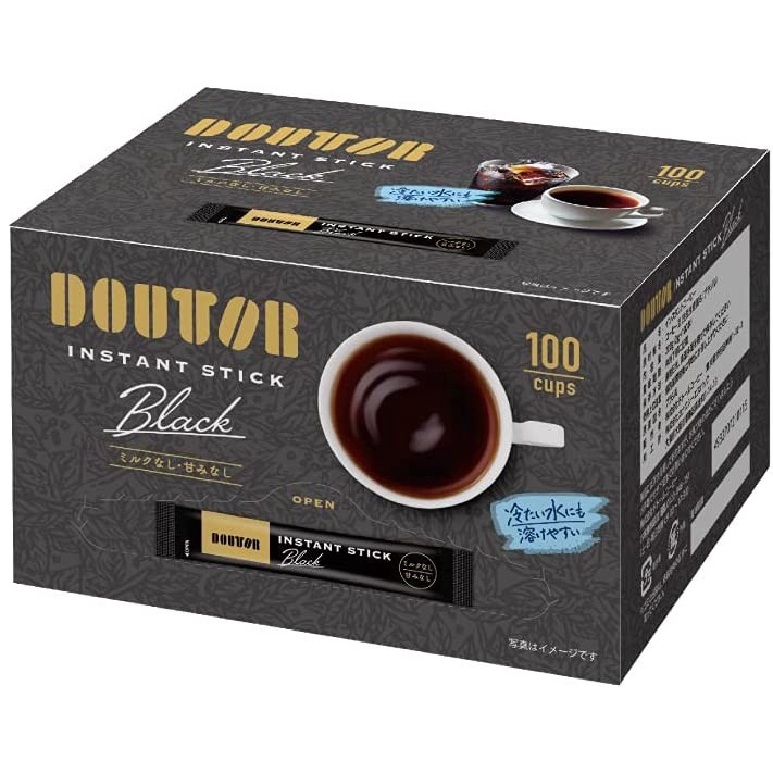 Jual Doutor Coffee Instant Stick Black Coffee Shopee Indonesia