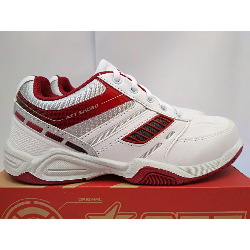 SEPATU PRO ATT ATN 3542 MERAH, SEPATU SPORT RUNNING, SEPATU REMAJA