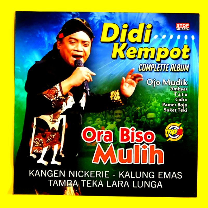 KASET MP3 AUDIO MUSIK 150 LAGU DIDI KEMPOT TERPOPULER - LAGU CAMPURSARI JAWA  TERLARIS - TRADISIONAL | Shopee Indonesia