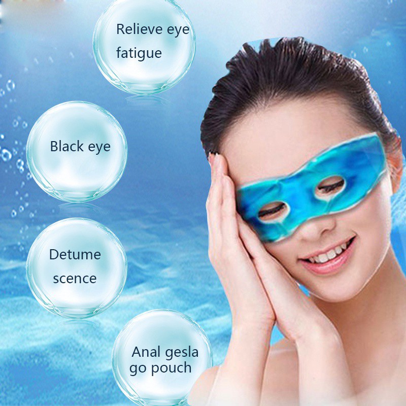 Jual NR Kacamata Masker Mata Dingin Ice Cold Gel Eye Mask Kompres Mata