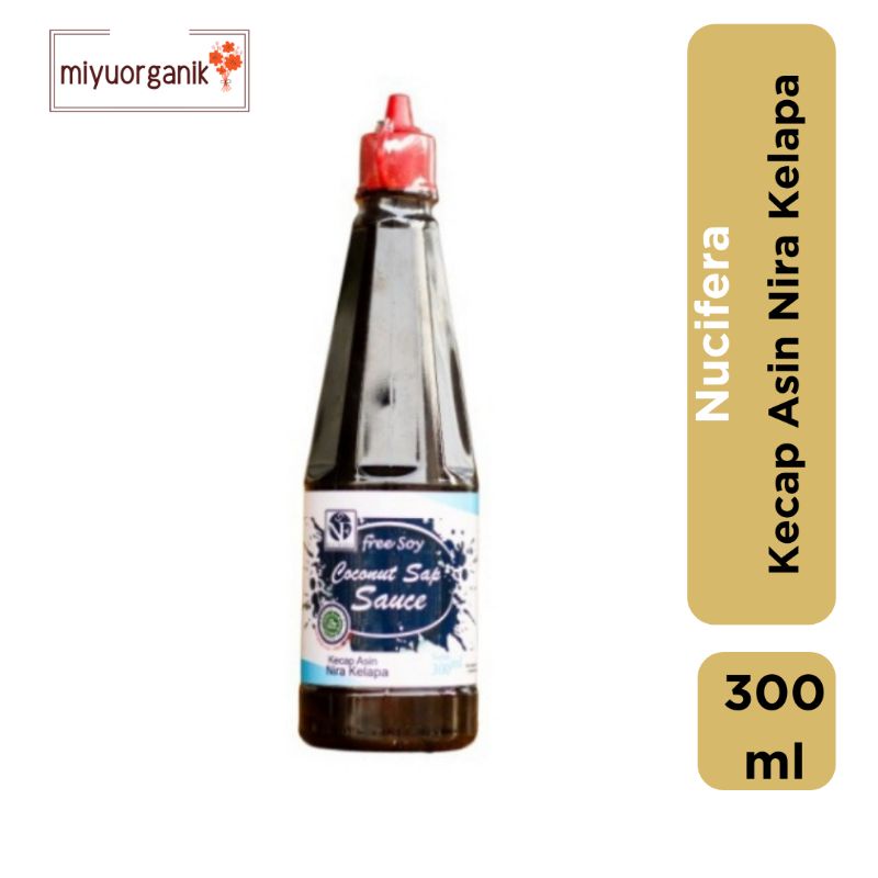 Jual KECAP ASIN NIRA KELAPA 300ML NUCIFERA/ COCONUT WATER SAUCE