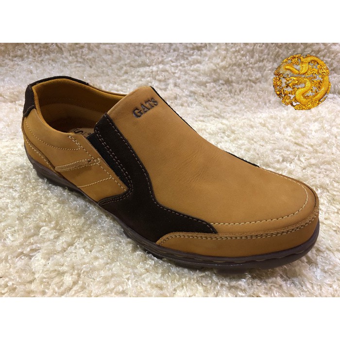 Jual Sepatu Kulit Gats To 2206 Coklat Original Dan Terbaru | Shopee Indonesia
