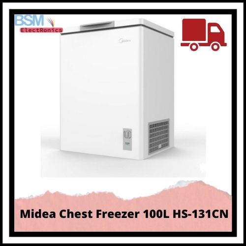 Jual Midea Chest Freezer 100L HS131CN K / HS 131 CNK Shopee Indonesia