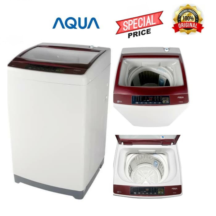 Aqua Mesin Cuci 1 Tabung Top Load AQW78DD (7 Kg) Shopee Indonesia