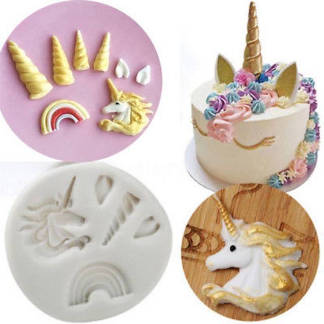 Gambar Kue Unicorn Untuk Mewarnai Paimin Gambar