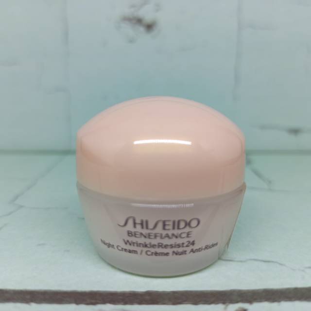 Jual Shiseido Benefiance Wrinkleresist24 Night Cream Minature | Shopee Indonesia