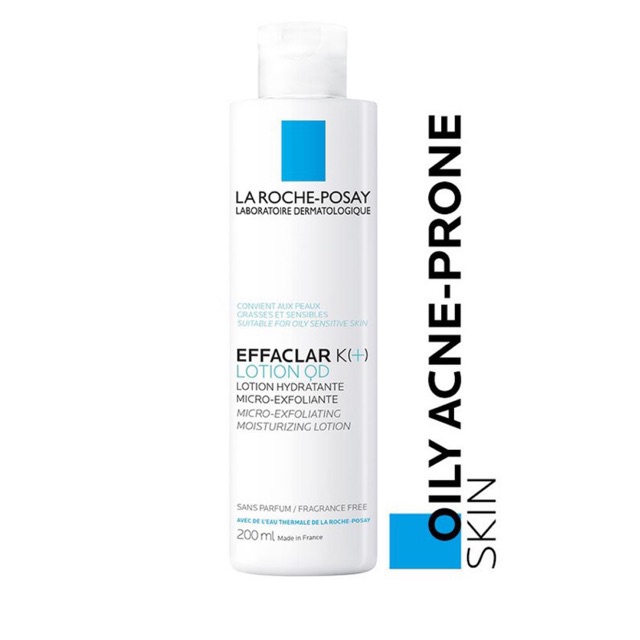 Jual La Roche Posay Effaclar K+ Face Lotion Qd 200Ml | Shopee Indonesia