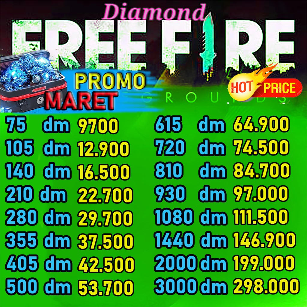 17 Cek Harga Diamond Free Fire Booyah Alok Free Fire