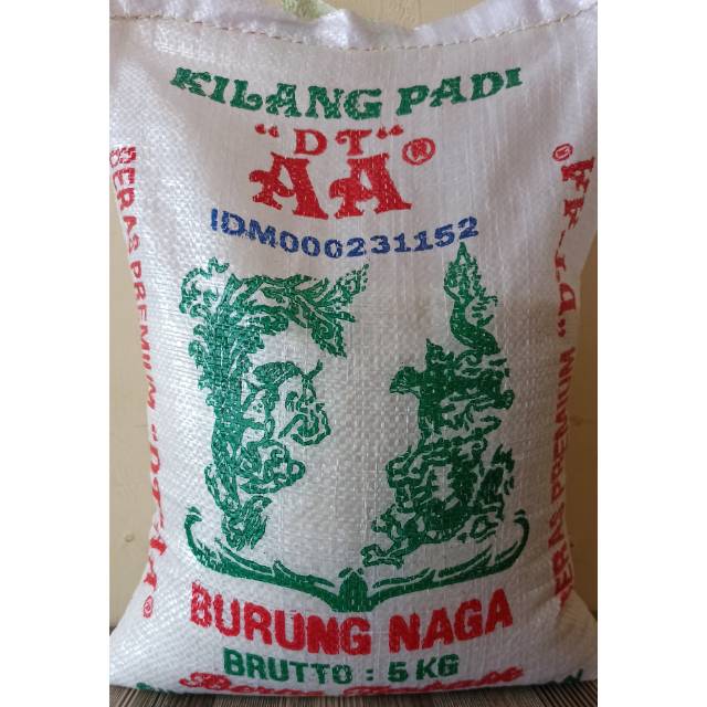Beras Cap AA Naga 5 KG Shopee Indonesia