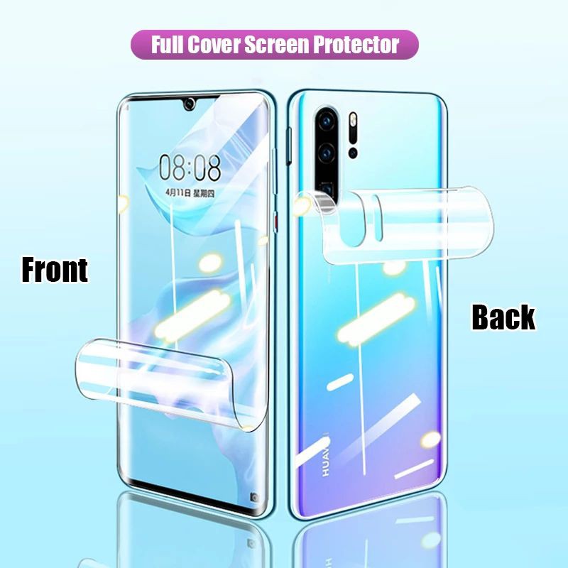 Jual Hydrogel Huawei P30 / P30 Pro / P30 Lite Screen Protector Premium Full Cover Depanbelakang | Shopee Indonesia