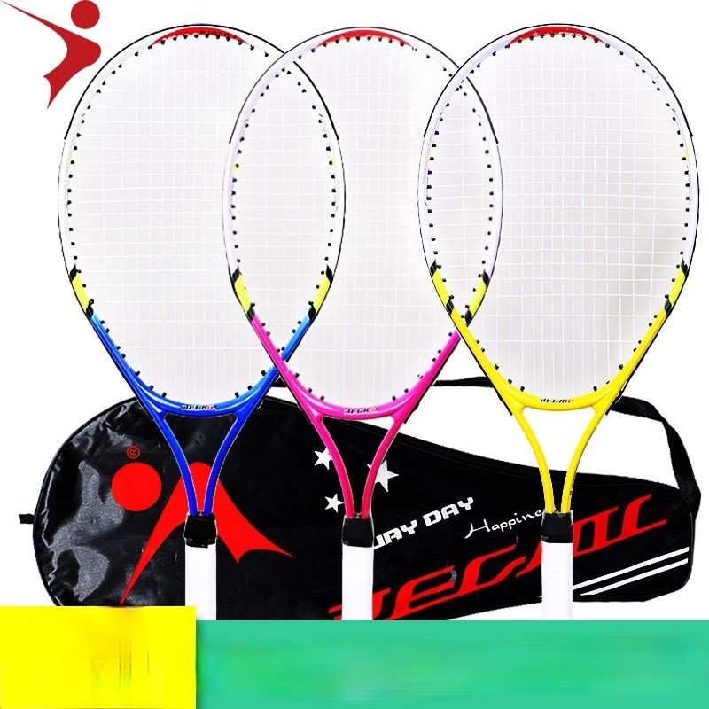 Jual Regail Tennis Racket 23 Inch Children's Tennis Racket Wqp Youth Aluminum Alloy Tennis Racket Multicolor Optional | Shopee Indonesia