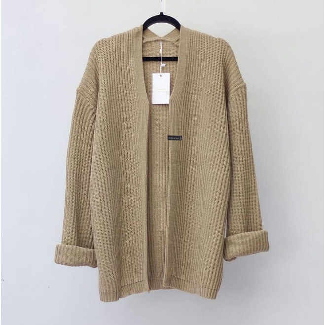 Oversize Cardigan PREMIUM Cardigan Wanita Rajut