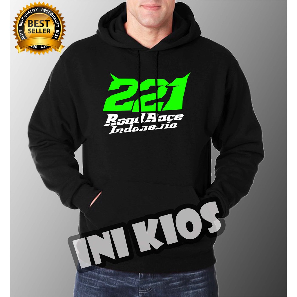Jual Jaket Sweater Distro Hoodie 221 Roadrace Indonesia Road Race Keren | Shopee Indonesia
