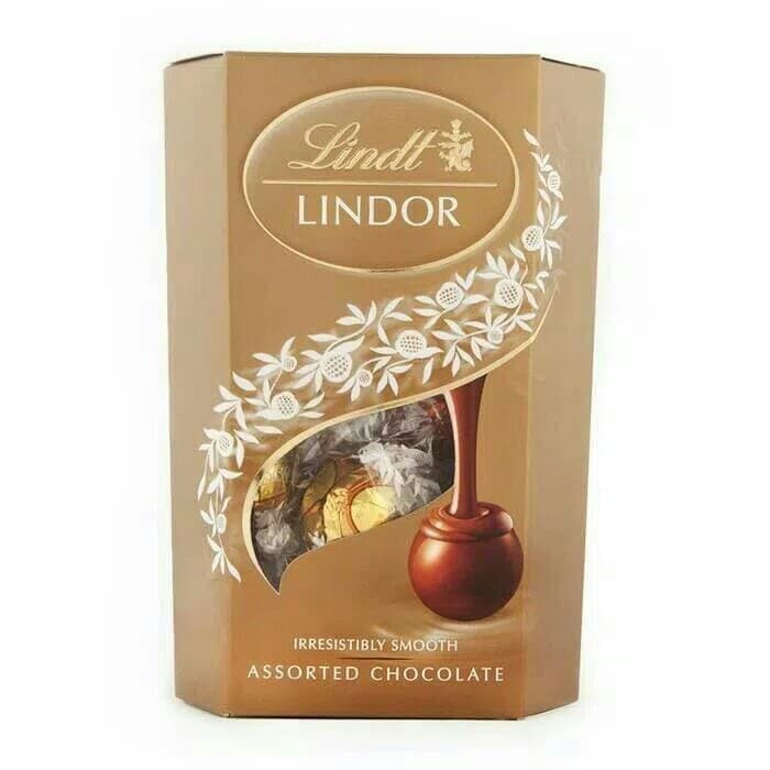 PROMO !! Lindt Lindor Assorted Chocolate Truffles Coklat Import