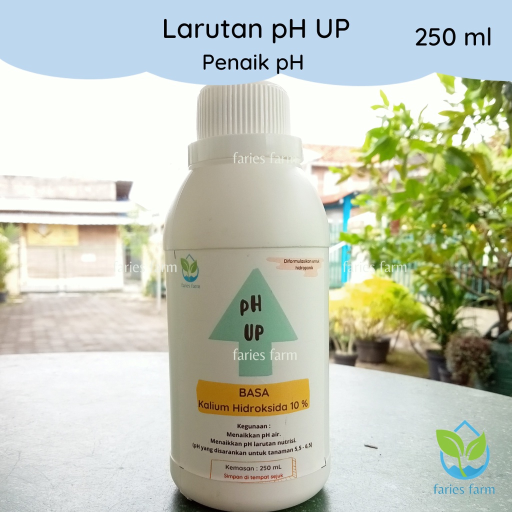 Jual pH UP / Penaik pH larutan hidroponik 250 mL Shopee Indonesia