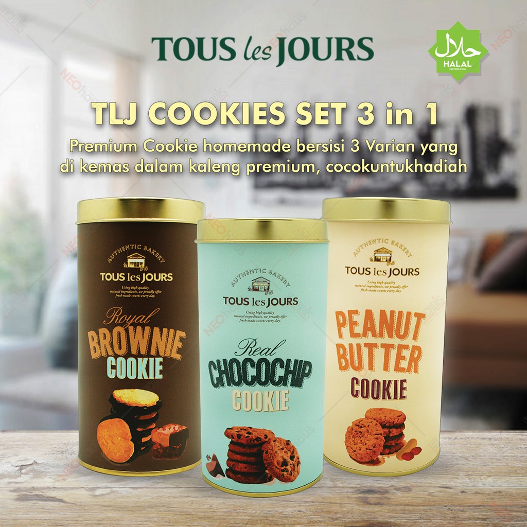 TOUS les JOURS COOKIES / Kue Kering / hampers / paket hadiah Shopee