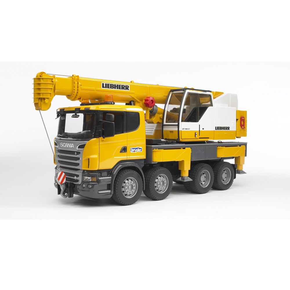 Jual Bruder 3570 Scania R-Series Liebherr Crane Truck W/ L&S Module - Mainan Anak | Shopee Indonesia