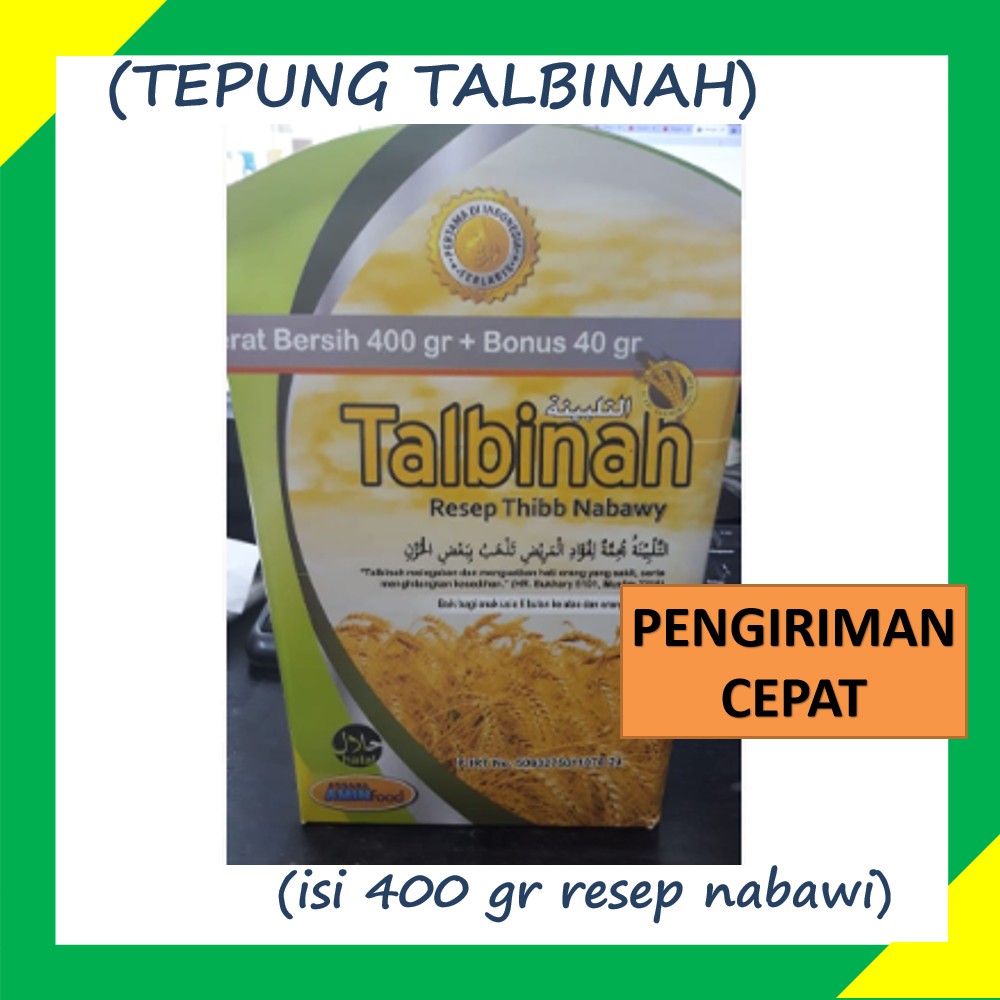 tepung Talbinah gandum Resep Thibb Nabawy Original ( 400gr