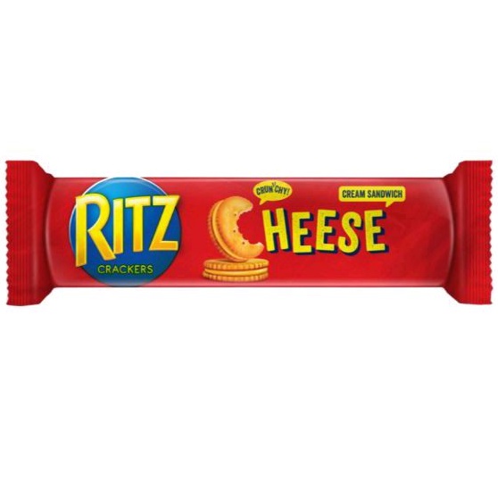 Jual RITZ Sandwich Cracker Cheese biskuit krim keju Shopee Indonesia