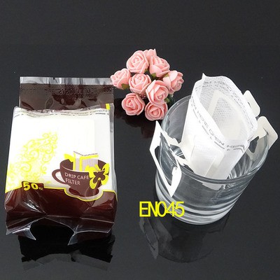 Kantong Kopi Drip Bag Coffee Filter Saringan Kopi Kertas Kantong kopi isi  50 pcs | Shopee Indonesia
