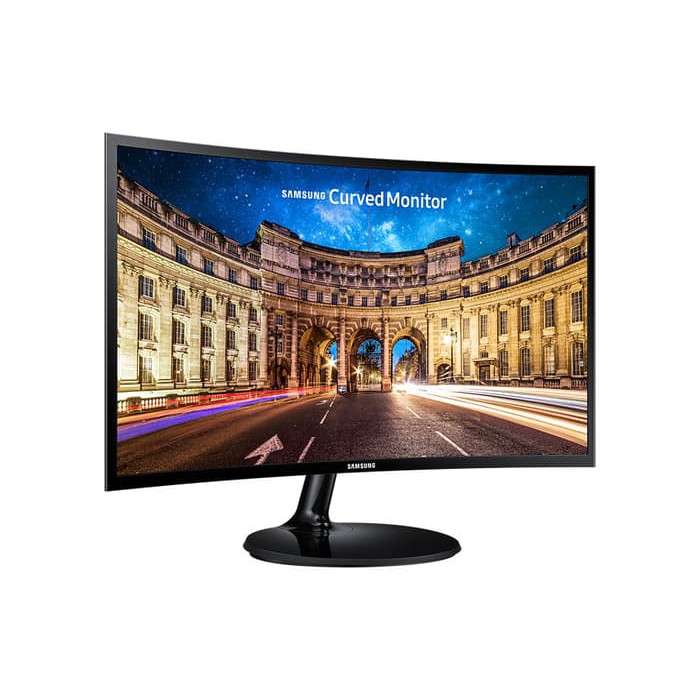 Jual Dijual Monitor LED Samsung C24F390FHEX 24 inch Curved VGA HDMI