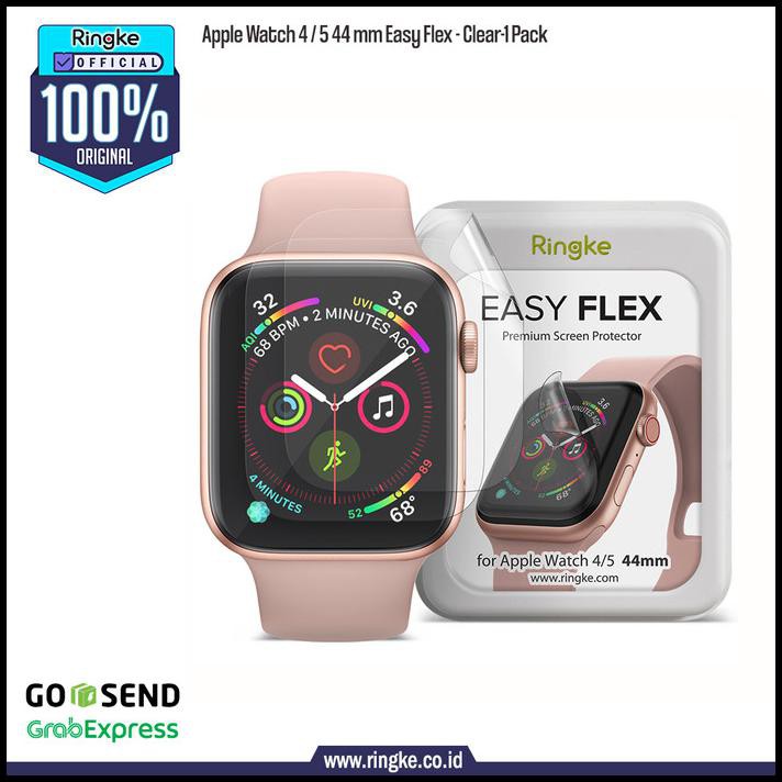 Jual Ringke Apple Watch 4 Watch 5 Easy Flex Screen Protector Anti Gores - 44Mm ~Berkualitas~ | Shopee Indonesia