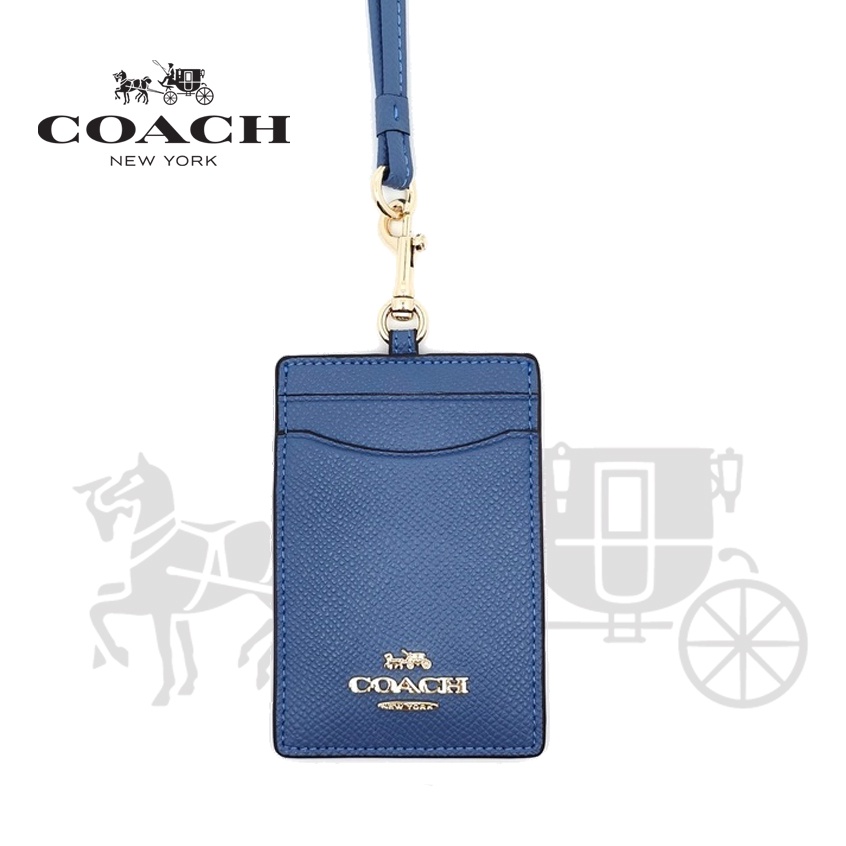 Jual Coach Metal Logo ID Card Holder Lanyard Limited Edition U.S IMPORT