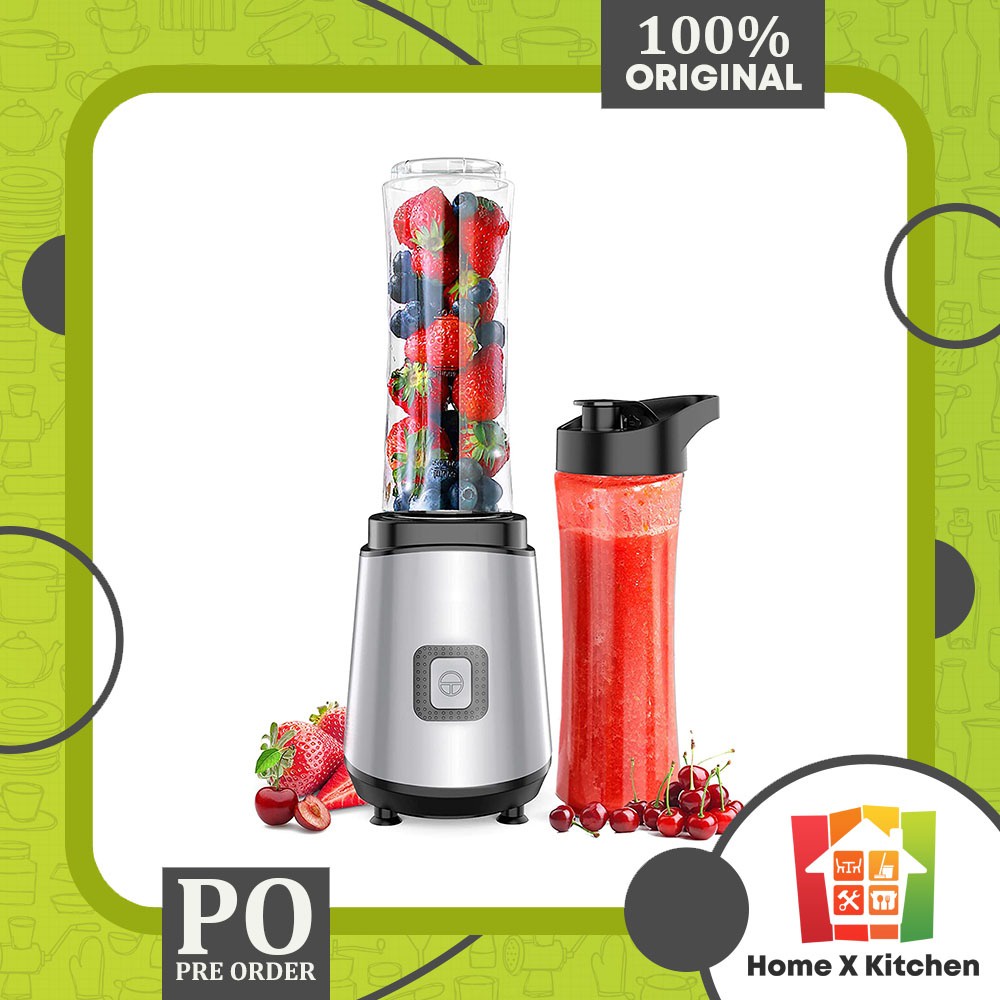 Jual Hom Geek Personal Mini Blender Smoothie Maker Single Serve To Go Ori | Shopee Indonesia