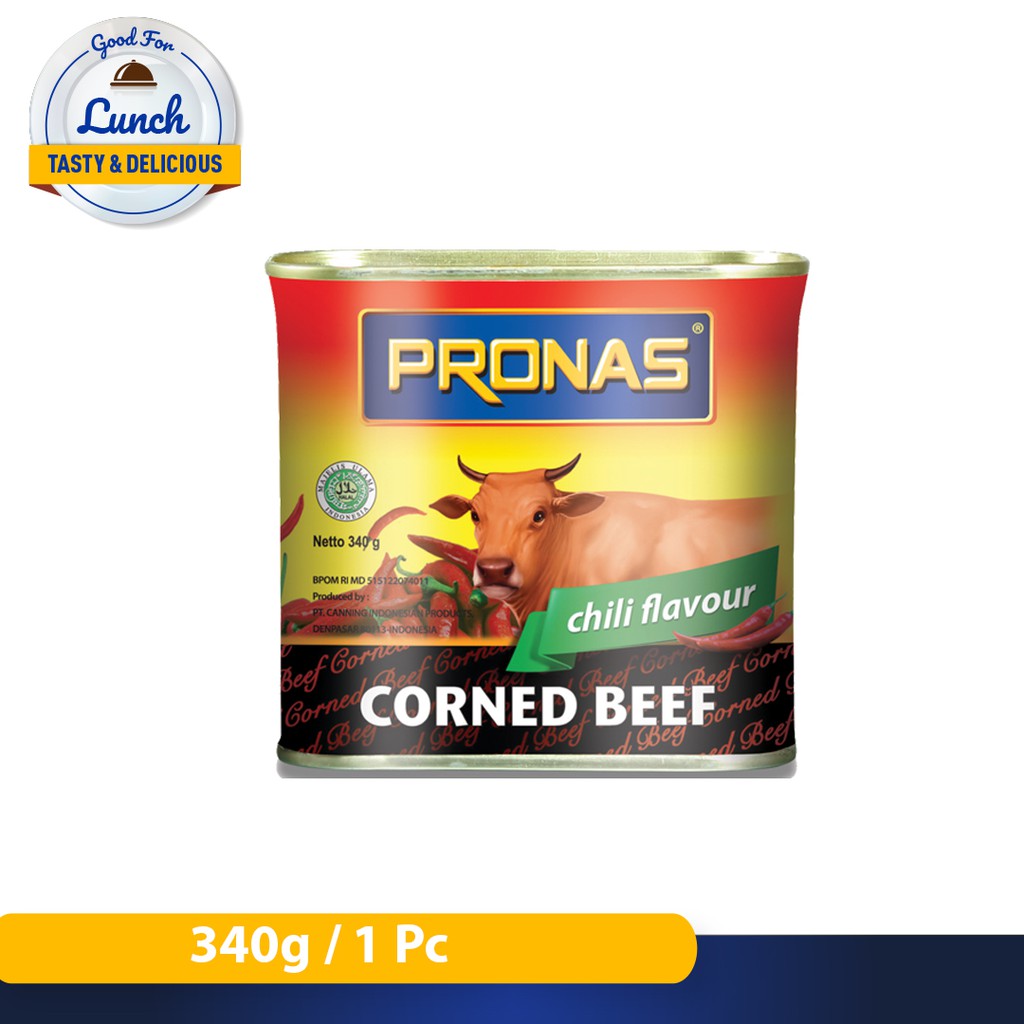 PRONAS Sapi Chili (Kemasan Kaleng EOE) 340 g Shopee Indonesia