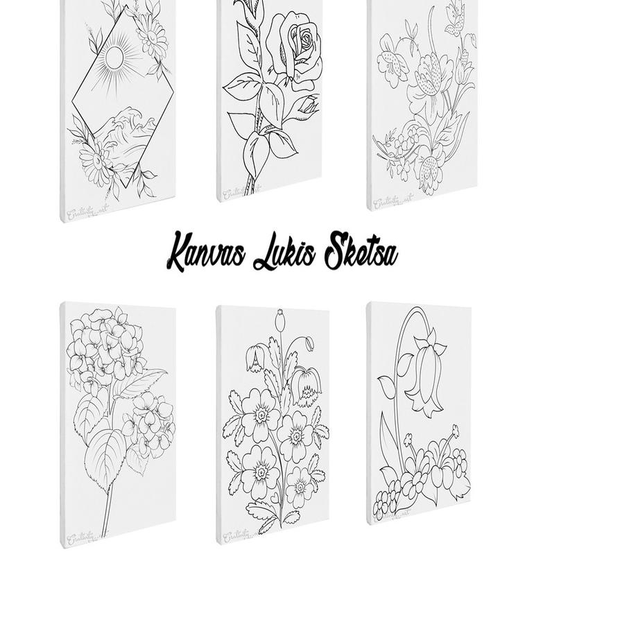 Harga Canvas Lukis Sketsa Terbaru Januari 2022 | Biggo Indonesia 920_X_920_jpg