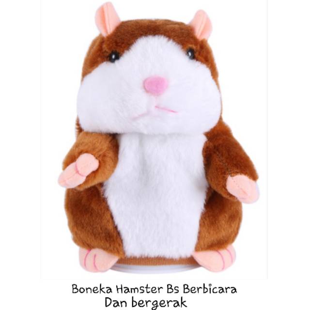 Jual Boneka Hamster Bisa Bergerak Dan Meniru Suara. Mainan Anak. Boneka Anak | Shopee Indonesia