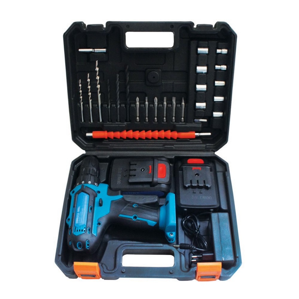 BOR BATERAI TEMBOK 21 V CORDLESS IMPACT DRILL KOPER