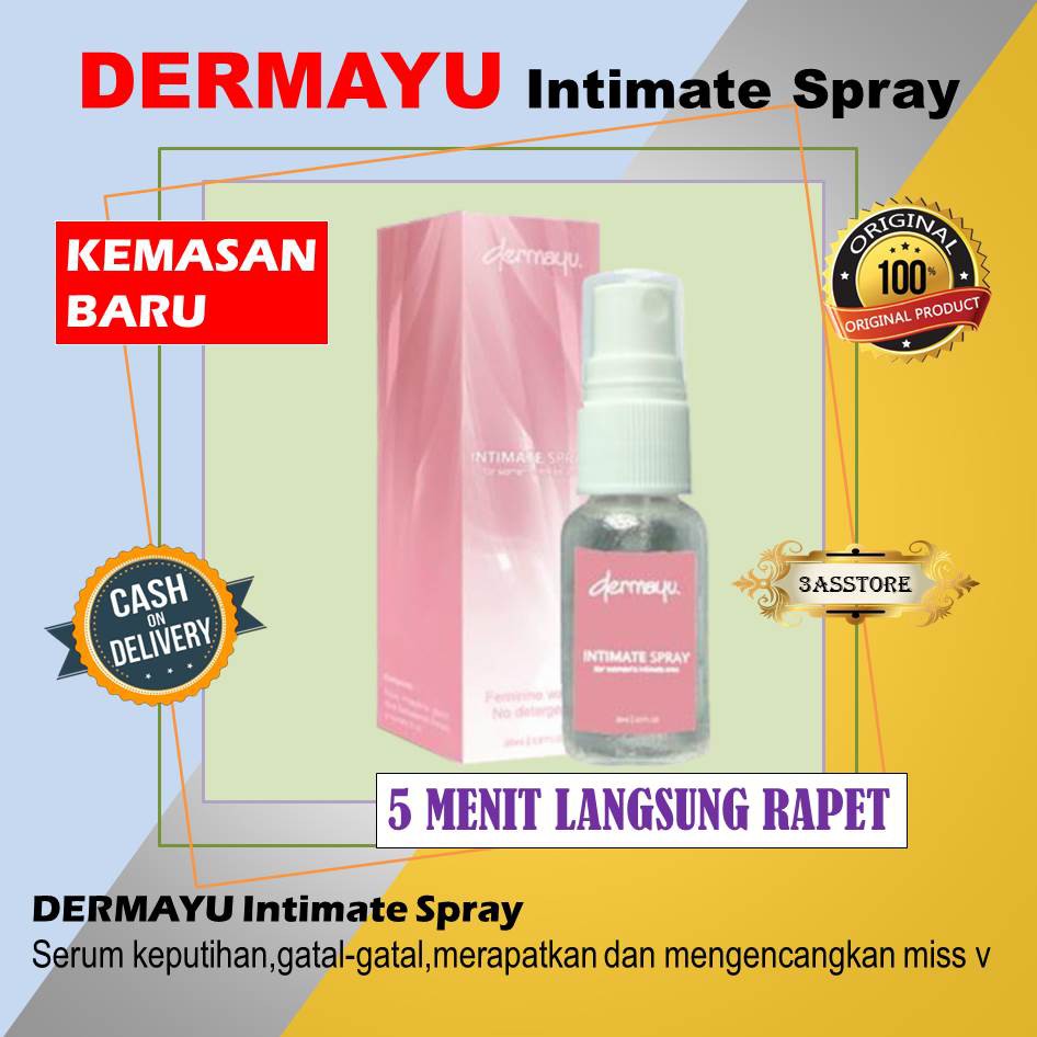 DERMAYU INTIMATE SPRAY 100 ORIGINAL PERAWATAN KEWANITAAN