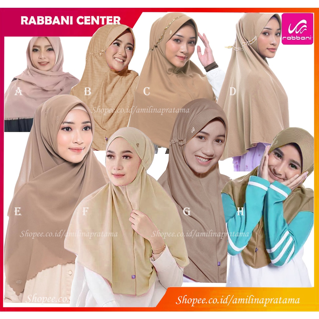 Jual Kerudung Rabbani Asli Warna Coksu Moca | Shopee Indonesia