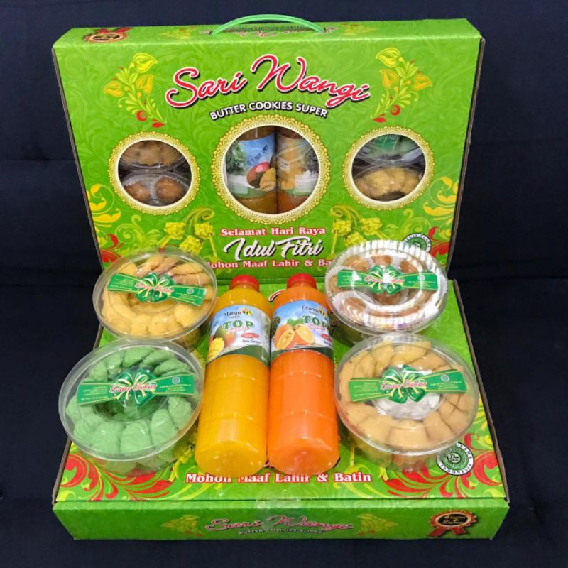 Kue lebaran idulfitri/kue kering/parcel lebaran/paket lebaran/top sari