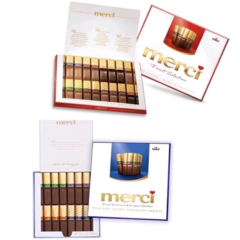 Jual Storck Merci Petits / Finest Selection Assorted Chocolate Cokelat Coklat Import | Shopee Indonesia