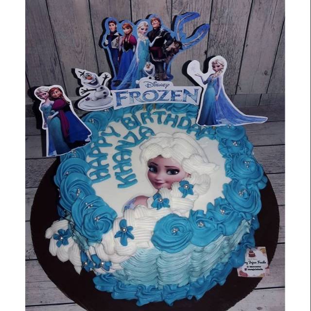 Paling Keren Kue Ultah Frozen Tingkat 2 Alexandra Gardea