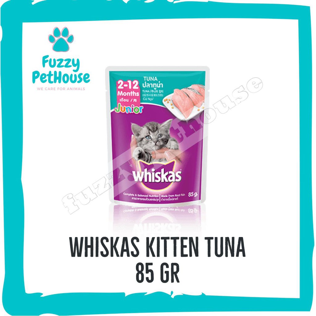 Jual Whiskas Kitten Tuna 85g 85g Pouch Wet food Shopee Indonesia