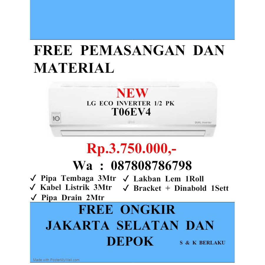 Beli 1 Gratis 1 Lg Inverter Seputar Gratisan
