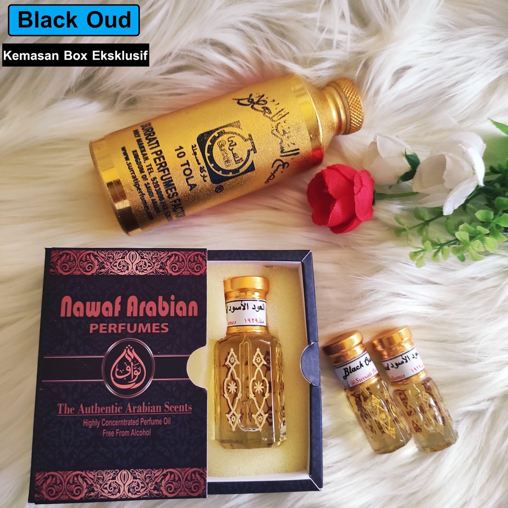 Jual Parfum Arab Black Oud Pure Bibit Original Holy Makkah KSA Shopee