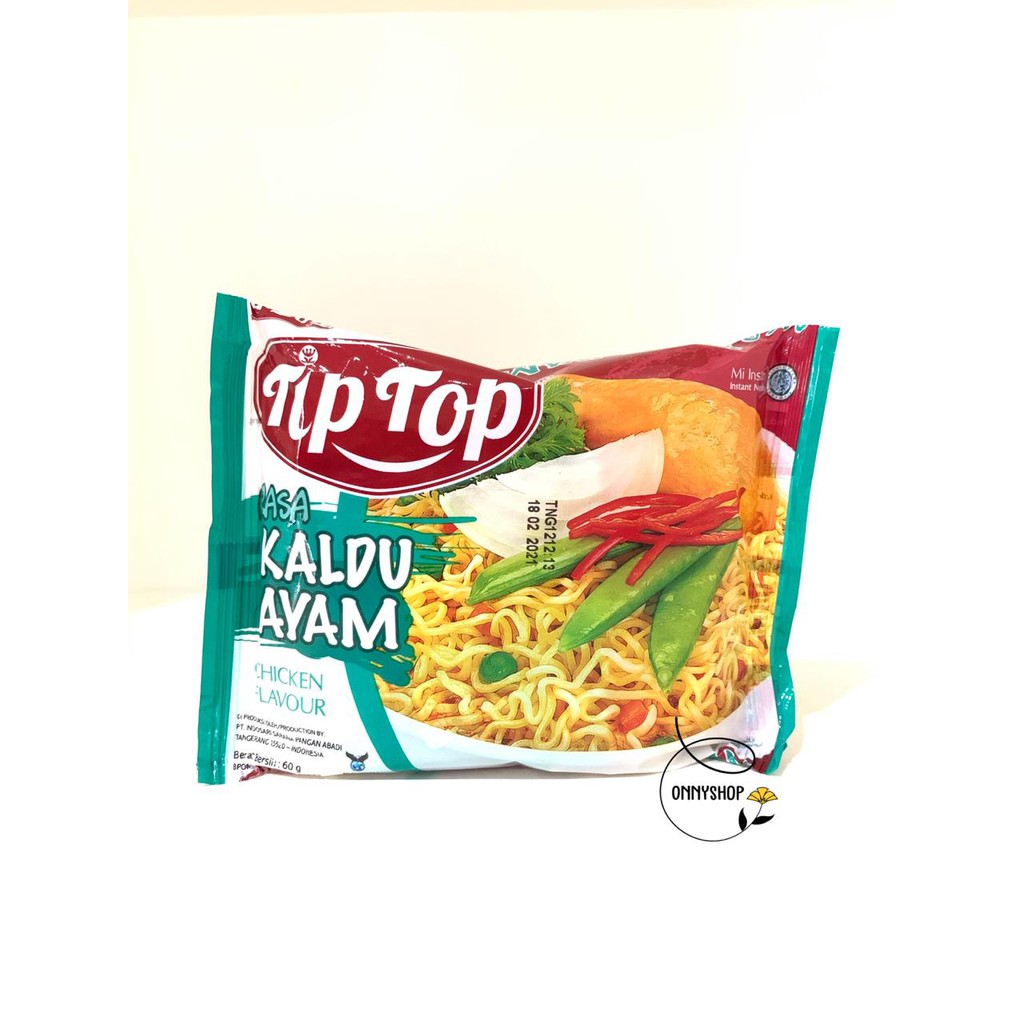 MIE TIPTOP MIE TIP TOP RASA KALDU AYAM 68 GRAM MIE INSTANT Shopee