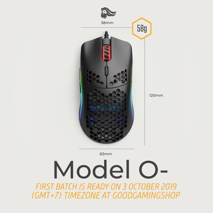 Jual Glorious Model O Minus - Gaming Mouse Indonesia|Shopee Indonesia