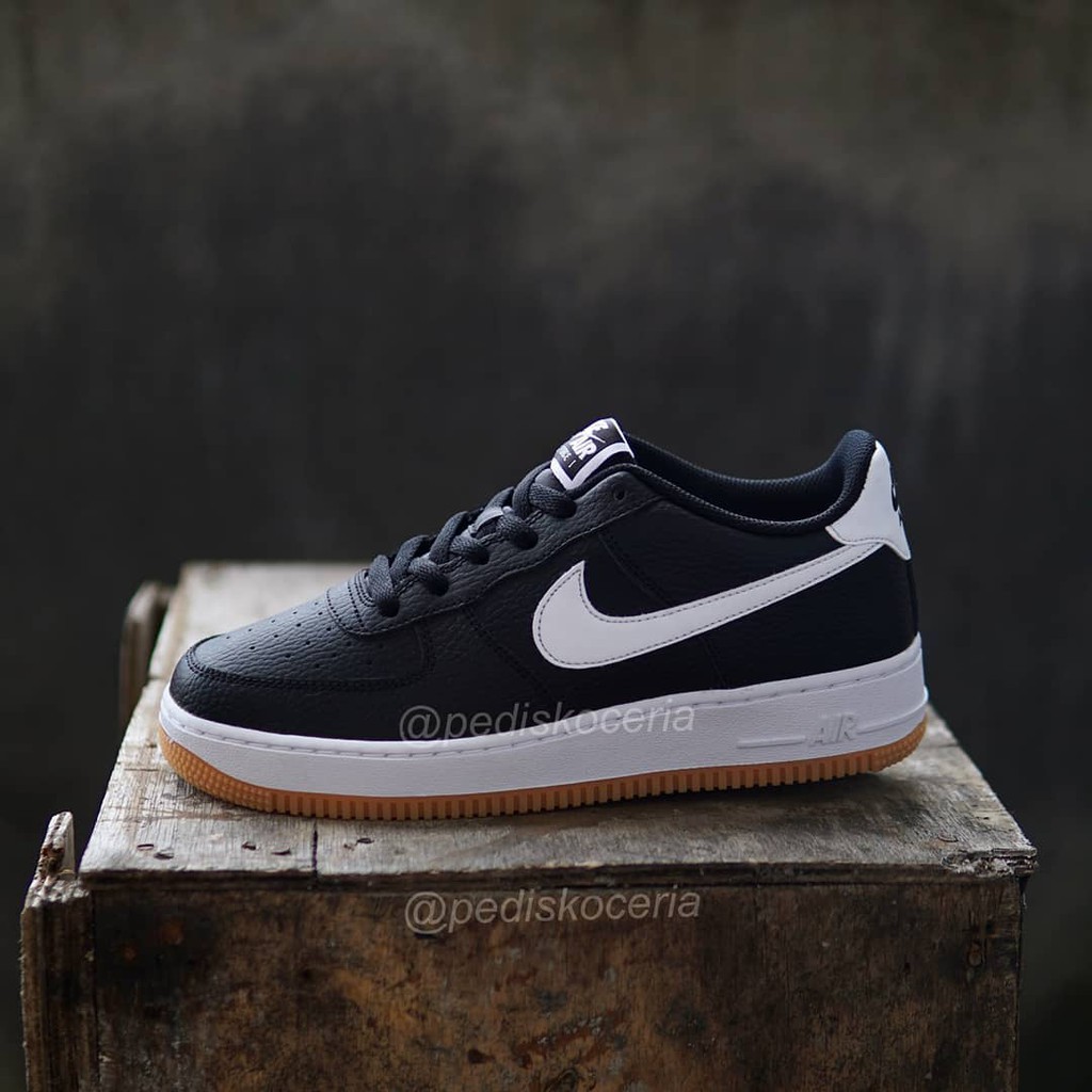 Jual Nike Air Force 1 Low Gs Black White Gum Original 100% | Shopee Indonesia