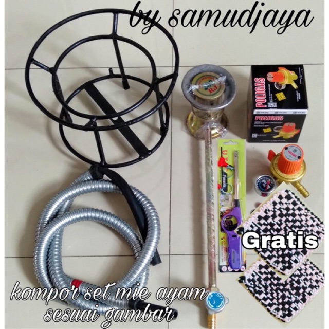 Kompor mie ayam set 203 lengkap Shopee Indonesia