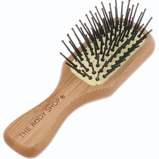 Jual Promo Awal tahun The Body Shop BRUSH HAIR MINI BAMBOO Sisir