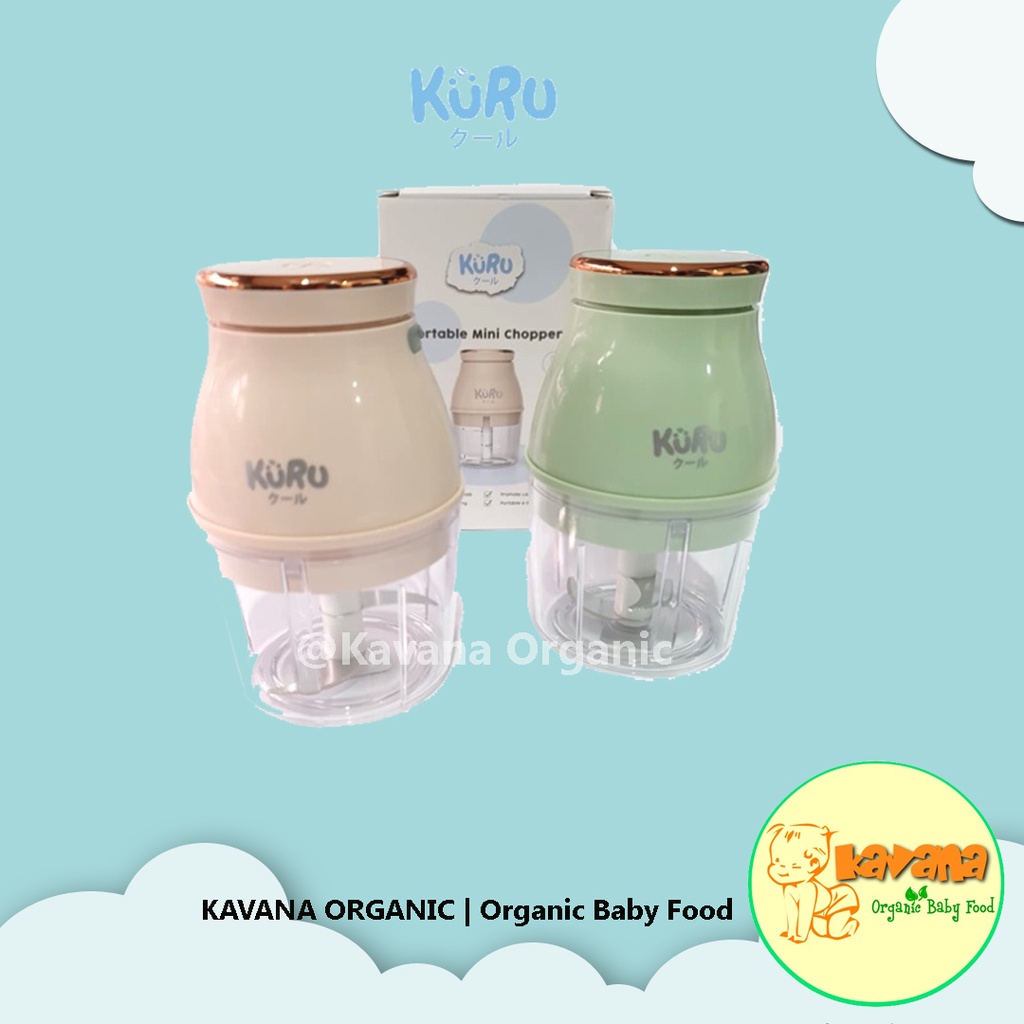 Jual KURU FC2001 Electric Baby Food Chopper Blender Makanan Bayi MPASI