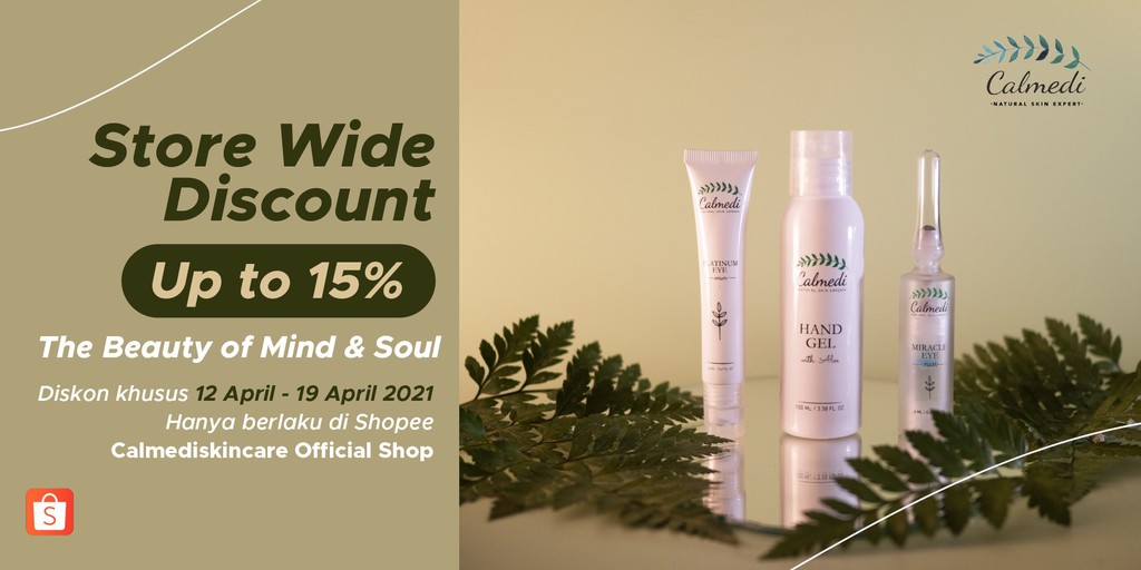 Toko Online Calmedi Skincare Official Shop Shopee Indonesia