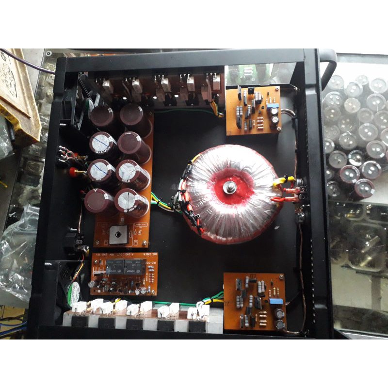 Jual Power Amplifier Rangkaian 15 Amper Cocok Angkat Speaker 15 Inch 4