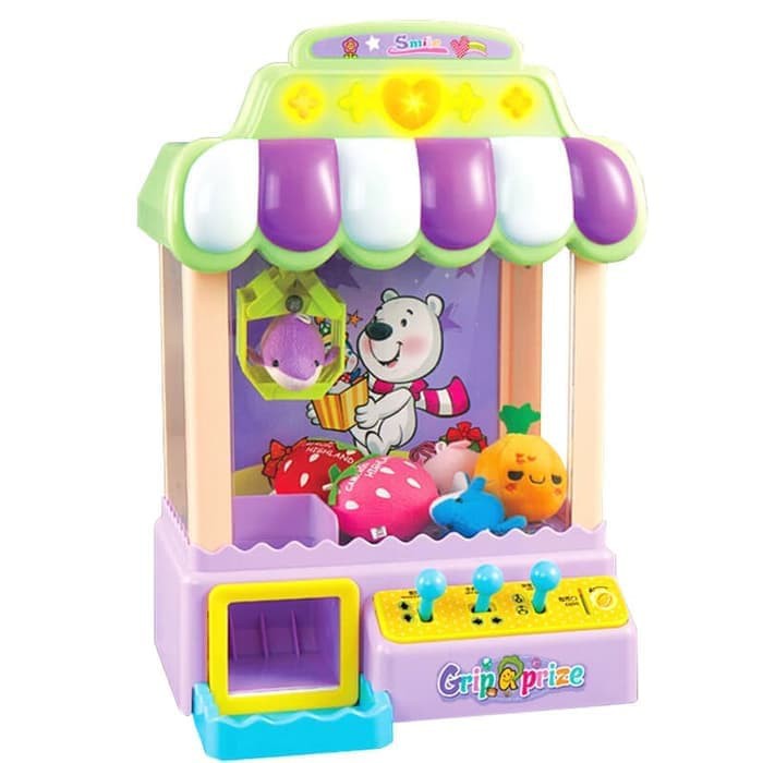 Jual Murah Meriah Mainan Anak Mesin Capit Boneka Graber / Grib Doll / Joy Claw Machine !!!! | Shopee Indonesia